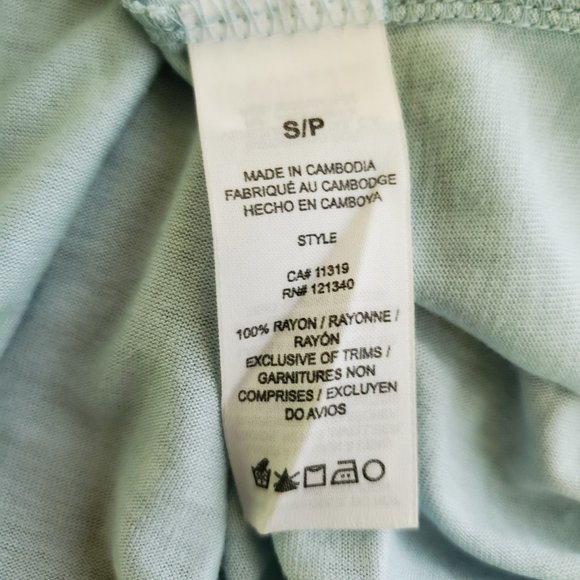 Dynamite Tunic Tank Racerback tank Soft Jersey Light Blue S - Picture 5 of 5